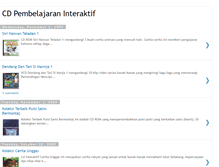 Tablet Screenshot of cdbelajar-interaktif.blogspot.com