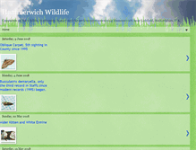 Tablet Screenshot of hammerwichwildlife.blogspot.com