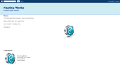 Desktop Screenshot of hearingworks.blogspot.com