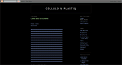 Desktop Screenshot of celluloandplastiq.blogspot.com