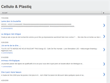Tablet Screenshot of celluloandplastiq.blogspot.com