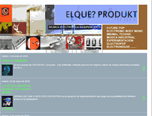 Tablet Screenshot of elquemusic.blogspot.com