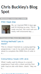 Mobile Screenshot of cbuckleysblog.blogspot.com