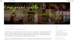 Desktop Screenshot of limegreenwalls.blogspot.com