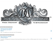 Tablet Screenshot of dressthedrink.blogspot.com