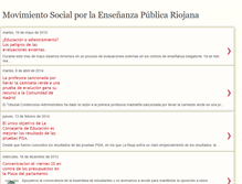 Tablet Screenshot of movimientoensenanzapublica.blogspot.com