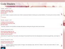 Tablet Screenshot of codestealers.blogspot.com