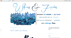 Desktop Screenshot of ephemeralwhims.blogspot.com