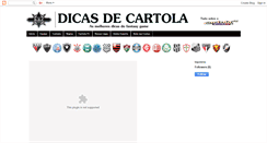 Desktop Screenshot of dicasdecartola.blogspot.com