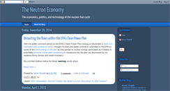 Desktop Screenshot of neutroneconomy.blogspot.com