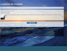 Tablet Screenshot of limpiezadecristales.blogspot.com