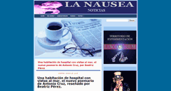 Desktop Screenshot of lanauseanoticias.blogspot.com