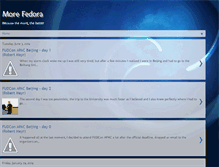 Tablet Screenshot of morefedora.blogspot.com