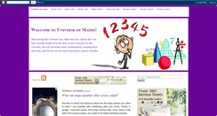 Desktop Screenshot of mathsuniverse.blogspot.com