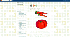 Desktop Screenshot of juliesliterature.blogspot.com