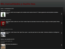 Tablet Screenshot of mismanualidadesymuchomas.blogspot.com