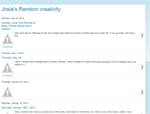 Tablet Screenshot of josie-randomcreativity.blogspot.com