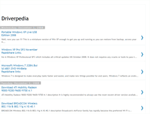 Tablet Screenshot of driverpedia.blogspot.com