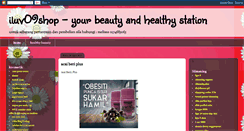 Desktop Screenshot of iluv09shop-thaibeauty.blogspot.com