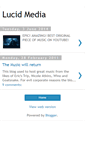 Mobile Screenshot of lucidmedia.blogspot.com