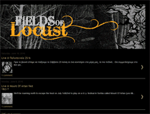 Tablet Screenshot of fieldsoflocust.blogspot.com