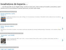 Tablet Screenshot of kwadratowadokopania.blogspot.com