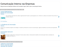 Tablet Screenshot of comunicacaointernarp.blogspot.com