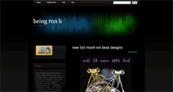 Desktop Screenshot of beingronb.blogspot.com