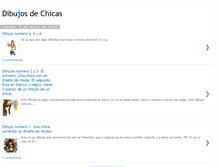 Tablet Screenshot of dibujosdechicas.blogspot.com