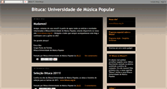 Desktop Screenshot of bitucauniversidadedemusicapopular.blogspot.com