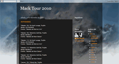 Desktop Screenshot of macktour2010.blogspot.com