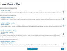 Tablet Screenshot of homegardenway.blogspot.com