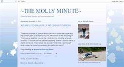 Desktop Screenshot of mollyminute.blogspot.com