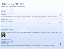 Tablet Screenshot of mollyminute.blogspot.com