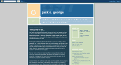 Desktop Screenshot of jackegeorge.blogspot.com
