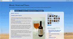 Desktop Screenshot of bloodstoutandtears.blogspot.com