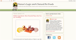 Desktop Screenshot of natureslogic.blogspot.com