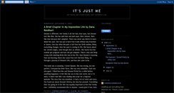 Desktop Screenshot of itsjustmeitsjustme.blogspot.com