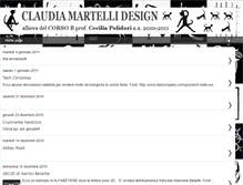 Tablet Screenshot of claudiamartellidesignallievo.blogspot.com