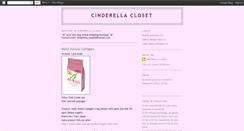 Desktop Screenshot of cinderellacloset.blogspot.com