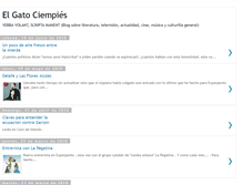 Tablet Screenshot of elgatociempies.blogspot.com