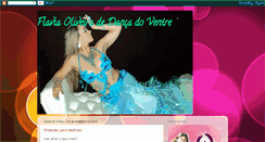 Desktop Screenshot of flaviaoliveiradancadoventre.blogspot.com