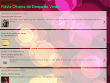 Tablet Screenshot of flaviaoliveiradancadoventre.blogspot.com