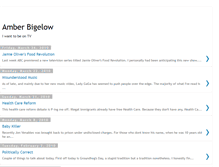 Tablet Screenshot of amberbigelow.blogspot.com