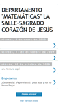 Mobile Screenshot of departamentomatematicasmn.blogspot.com