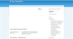 Desktop Screenshot of jeuflechette.blogspot.com