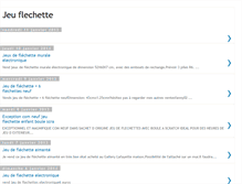 Tablet Screenshot of jeuflechette.blogspot.com