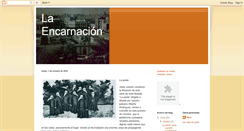 Desktop Screenshot of laencarnaciondesevilla.blogspot.com