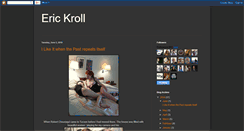 Desktop Screenshot of ericdavidkroll.blogspot.com