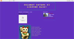 Desktop Screenshot of liepunk.blogspot.com